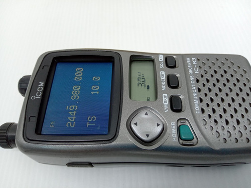Imagem 10 de 10 de Rádio Receptor Portátil Ht Icom Icr3 Scanner Ic-r3 2,4ghz