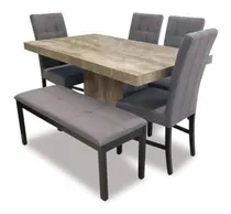 Comprar Mobiliari Comedor 4 Sillas + Banqueta Verona + Envío Gratis