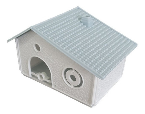 Imagen 4 de 6 de Casa Plastica P/ Hamster Topo Ruso Refugio Complemento Jaula