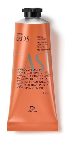 Natura Ekos Pulpa Crema Para Manos Castaña 75grs 40% Off