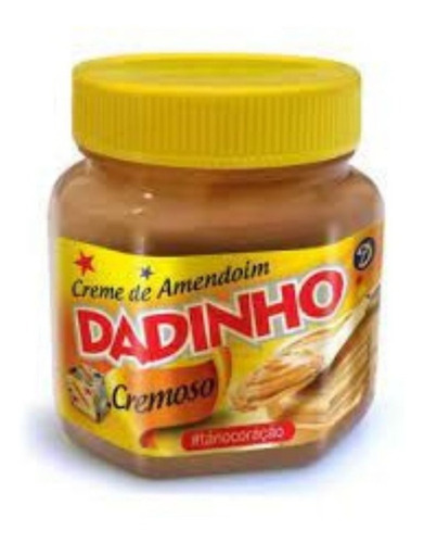 Dadinho Creme De Amendoim Cremoso 180gr Dizioli S.