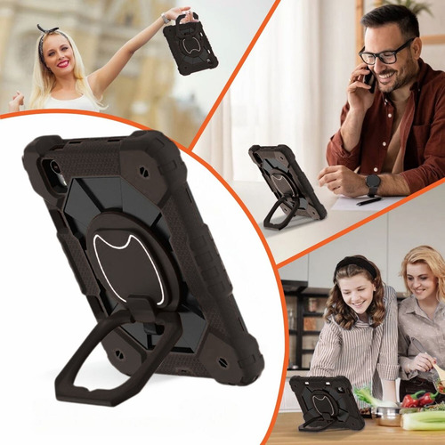 Capa Anti Impacto Com Alça Para iPad A16 11a A3354 A3355