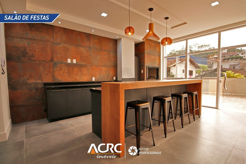 Imagem 9 de 13 de Acrc Imóveis - Apartamento Com Fino Acabamento Em Porcelanato Para Venda No Bairro Água Verde - Ap03972 - 68791267