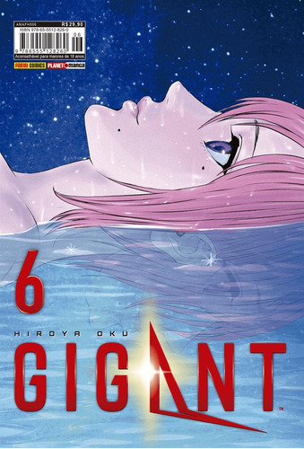 Gigant Vol. 6, de Oku, Hiroya. Editora Panini Brasil LTDA, capa mole em português, 2021