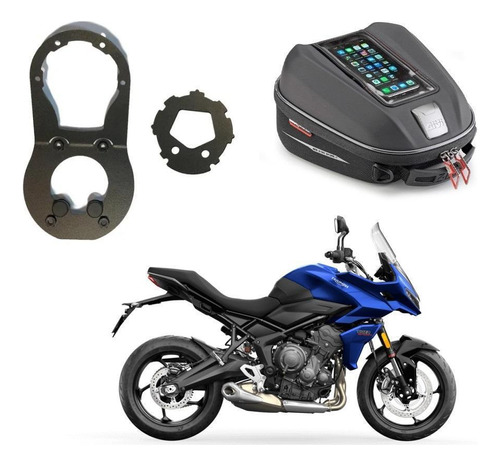 Kit Bolsa Tanque Givi St611 +bocal Givi Bf69 Tiger Sport 660