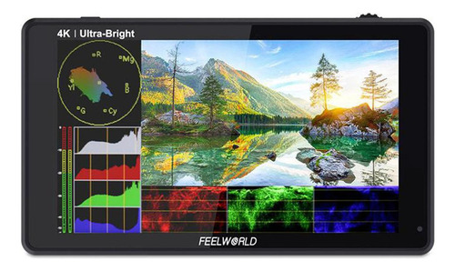 Monitor De Cámara Con Pantalla Táctil Feelworld Lut6, Hdr/3d