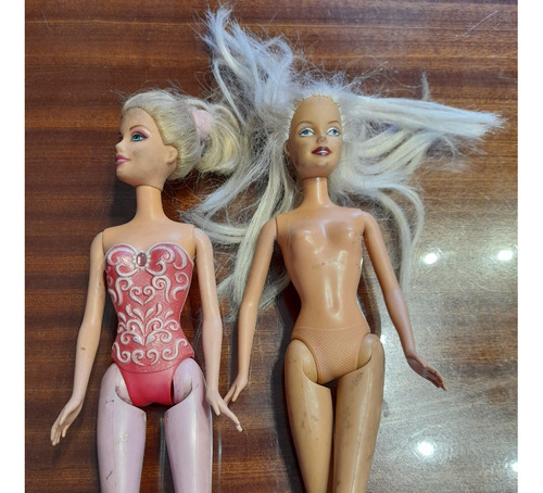 Lote X 2 Muñecas Barbie Bod