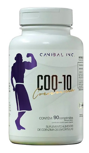 Coenzima Q10 Coq10 Concentrada 200mg 90 Cápsulas - Canibal