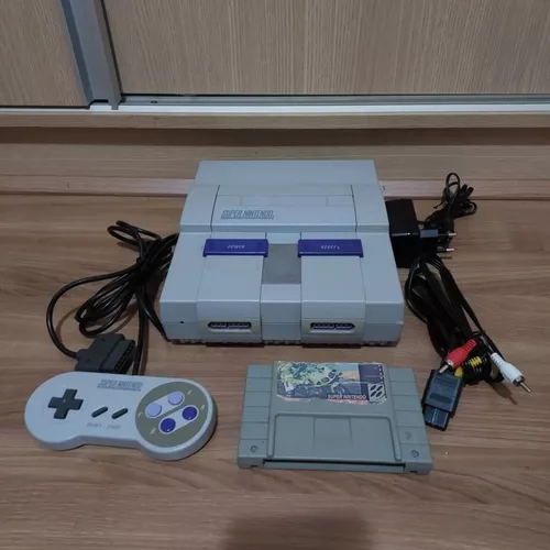 Super Nintendo Completo + Jogo