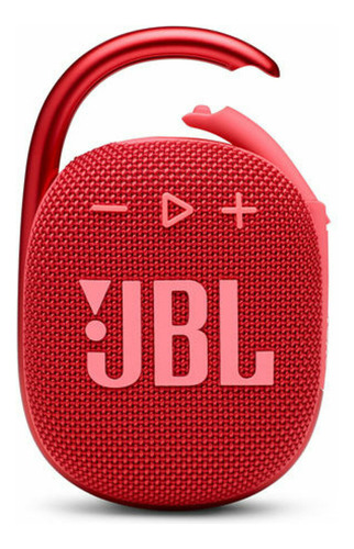 Reproductor Bt Jbl Clip 4 Rojo