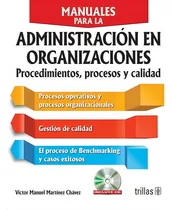 Comprar Libro Manuales Para La Administración En Org Trillas 