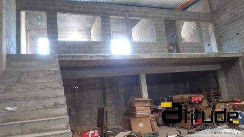 Imagem 12 de 15 de Galpão De 500m2 Novo Em Folha Com Pé Direito De 8 Metros Sendo Vão Livre - 5789