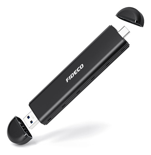 Cofre Pendrive 2en1 Ssd M.2 Nvme & Sata Usb-c & Usb-3 Fideco