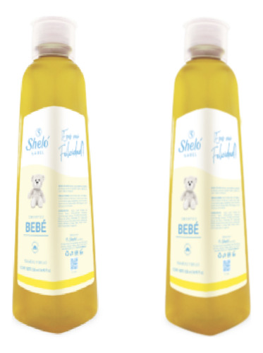 Shampoo Especial Para Tu Bebe 500ml 2 Unidade Shelo Nabel