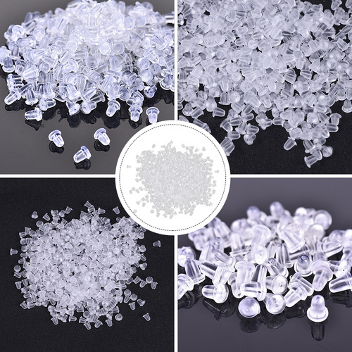 Tapones De Silicona Transparentes Con Tapón De Embrague