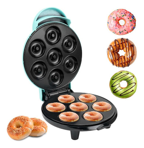 Máquina Antiadherente Para Repostería En Casa 7 Mini Donas