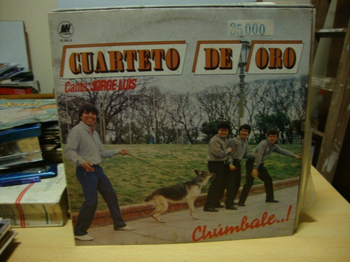 Vinilo Cuarteto De Oro Chumbale Jorge Luis C3