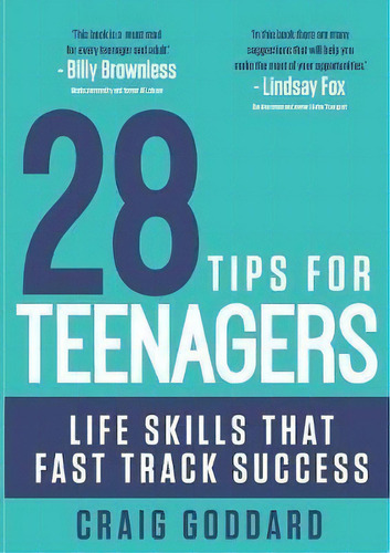28 Tips For Teenagers, De Craig Goddard. Editorial Grammar Factory Pty Ltd, Tapa Blanda En Inglés