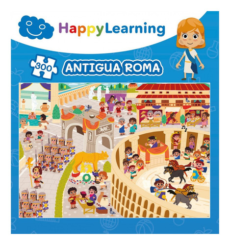 Puzzle Infantil Antigua Roma Diversion 300pcs Educa Trex