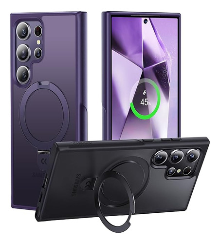 Funda Para Samsung Galaxy S24 Ultra Magsafe/violeta