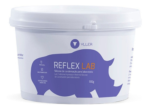 Silicona Dental Reflexlab Por Condensación 900gr Yller 