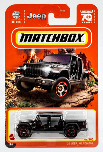 Matchbox - Vehículo 20 Jeep Gladiator - 30782