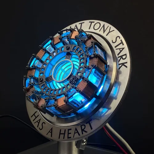 Arc Reactor Iron Man Con Relación 1:1 Con Sensor De Vibracio