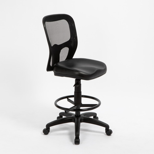 Imagen 2 de 8 de Silla De Oficina Alta Cajera Diseño India
