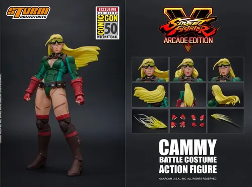 Storm Collectibles ストリートファイター キャミィ 1/12 Cammy Street Fighter - Storm Collectibles (versão Comic-con