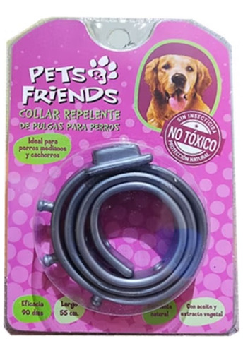 Collar Repelente De Pulgas Para Perros No Toxico