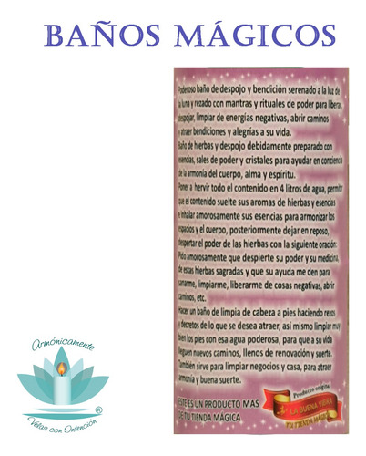 Bálsamo Hierbas Y Sales Arcangel Metatron Baño, Riego Fuerte
