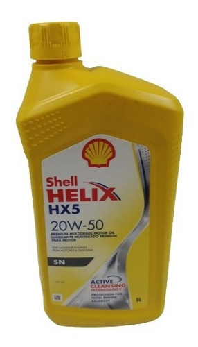 Aceite Shell Helix 20w50 Mineral