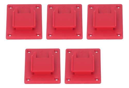 Soporte Para Herramientas, 5 Piezas, Colgador Dock Red Drill