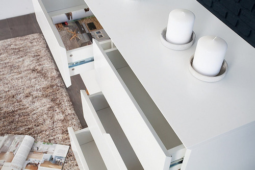 Imagen 5 de 6 de Mueble Aparador O Bifet En Madera Lacada Ref: Bifrost
