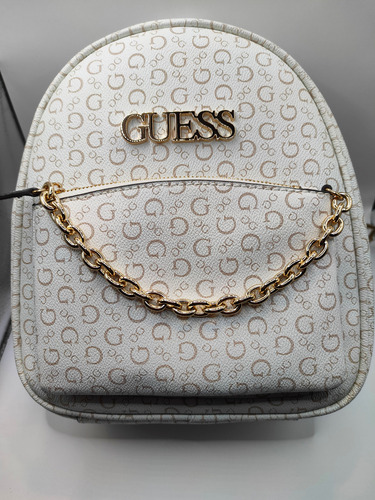 Mochila Guess Original Creswell White