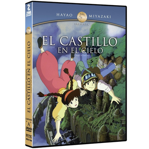 El Castillo En El Cielo Hayao Miyazaki Pelicula Dvd