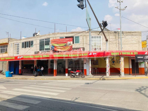 Local En Esquina En Venta En Chimalhuacan, Edo. De México