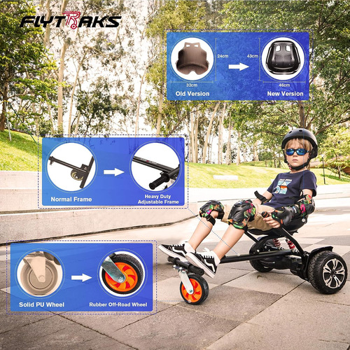 K2 Hoverboard Go Kart Absorción De Impactos Traseros, ...