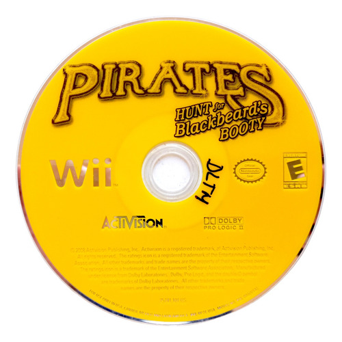 Pirates Hunt For Blackbeards Booty Nintendo Wii (Reacondicionado)