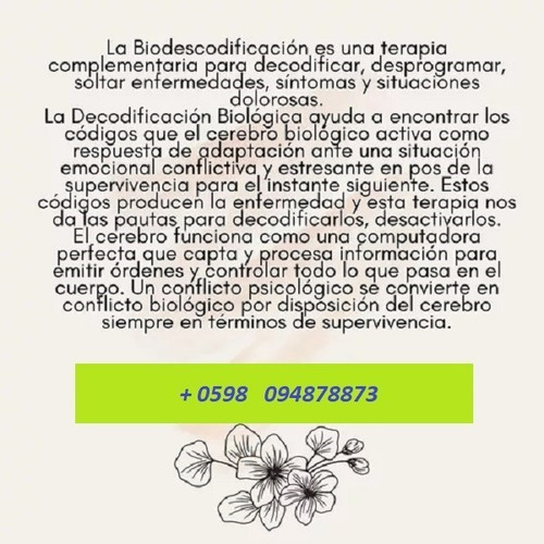 Imagen 3 de 6 de Biodescodificación Sesion A Distancia Y Presencia , Hipnosis