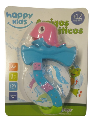 Juguete Para Agua Bebe Cascada Amigos Acuáticos Bigtoys 729