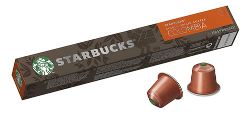 Capsulas Starbucks Nespresso Colombia Lungo - Tienda Deli