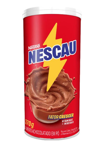 Achocolatado Em Pó Nescau Lata 370g