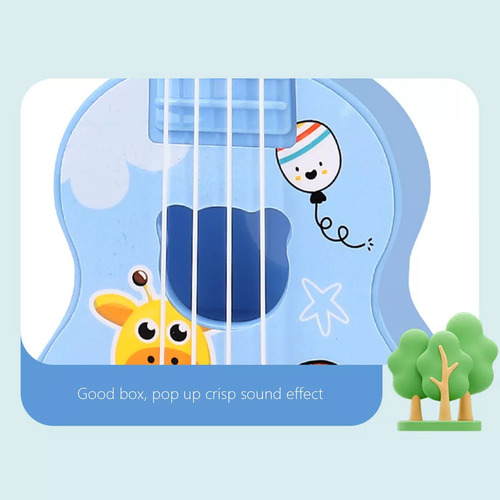 . Guitarra Ukelele De Juguete R0x Kids For Niños