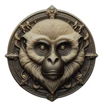 Comprar Medallón De Gibbon: Arte Peruano Único Y Encantador