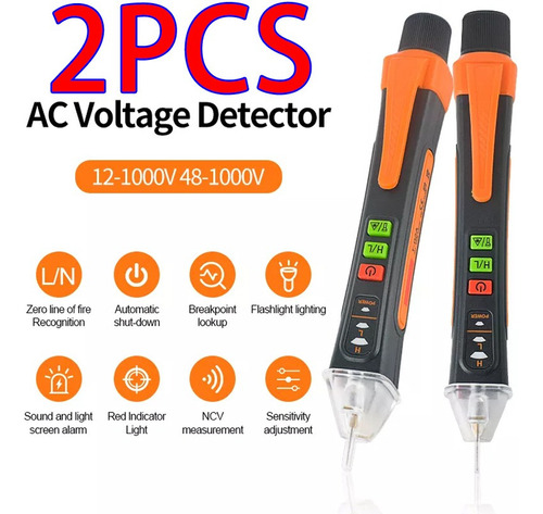 Prueba De Voltaje De Sonido De Bolígrafo Detector De Energía