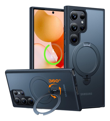 Torras Soporte Magnético Giratorio De 360° Para Samsung S24