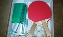 Comprar Raquetas Ping Pong 4 Pelotas 4 Red Y Postes Ping Pong Lion