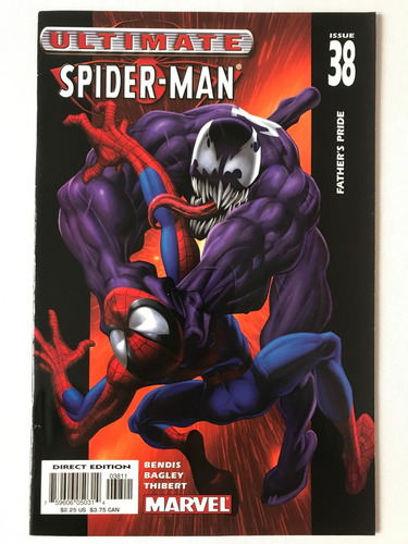 Ultimate Spiderman #38 Venom Marvel Comics Mark Bagley (Usado)