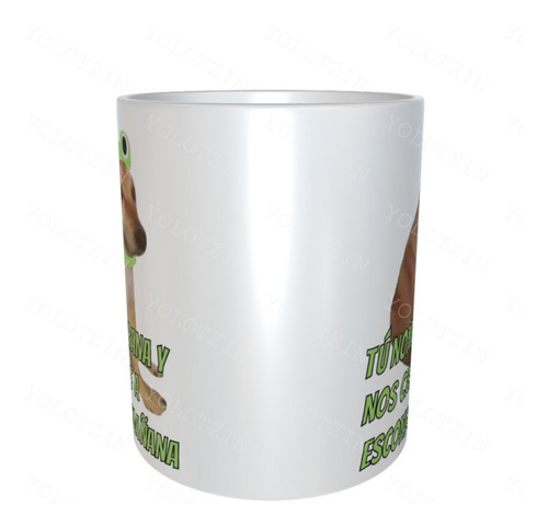 Taza Perro Cheems Meme Tú Nomas Di Rana Y Nos Casamosm2